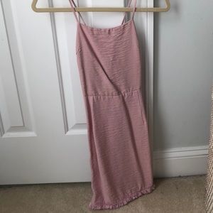 super down faye tie back dress
